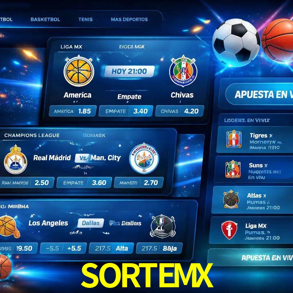 Mercados de apuestas deportivas SORTEMX para jugadores en México